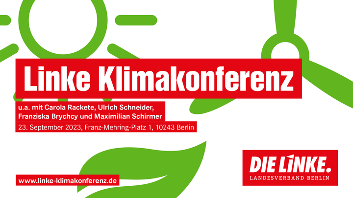 LINKE Klimakonferenz am 23. September 2023